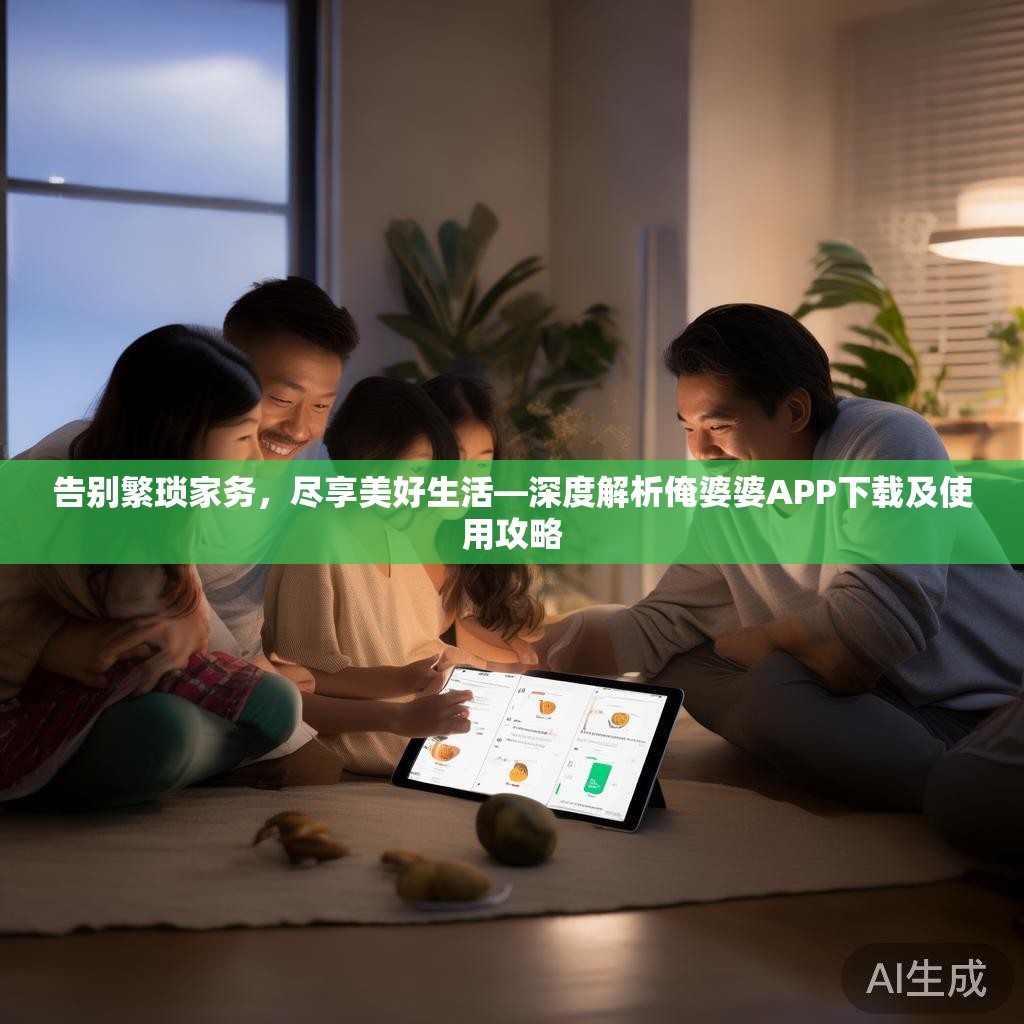 告别繁琐家务,尽享美好生活—深度解析俺婆婆APP下载及使用攻略 告别繁琐家务,尽享美好生活—深度解析俺婆婆APP下载及使用攻略