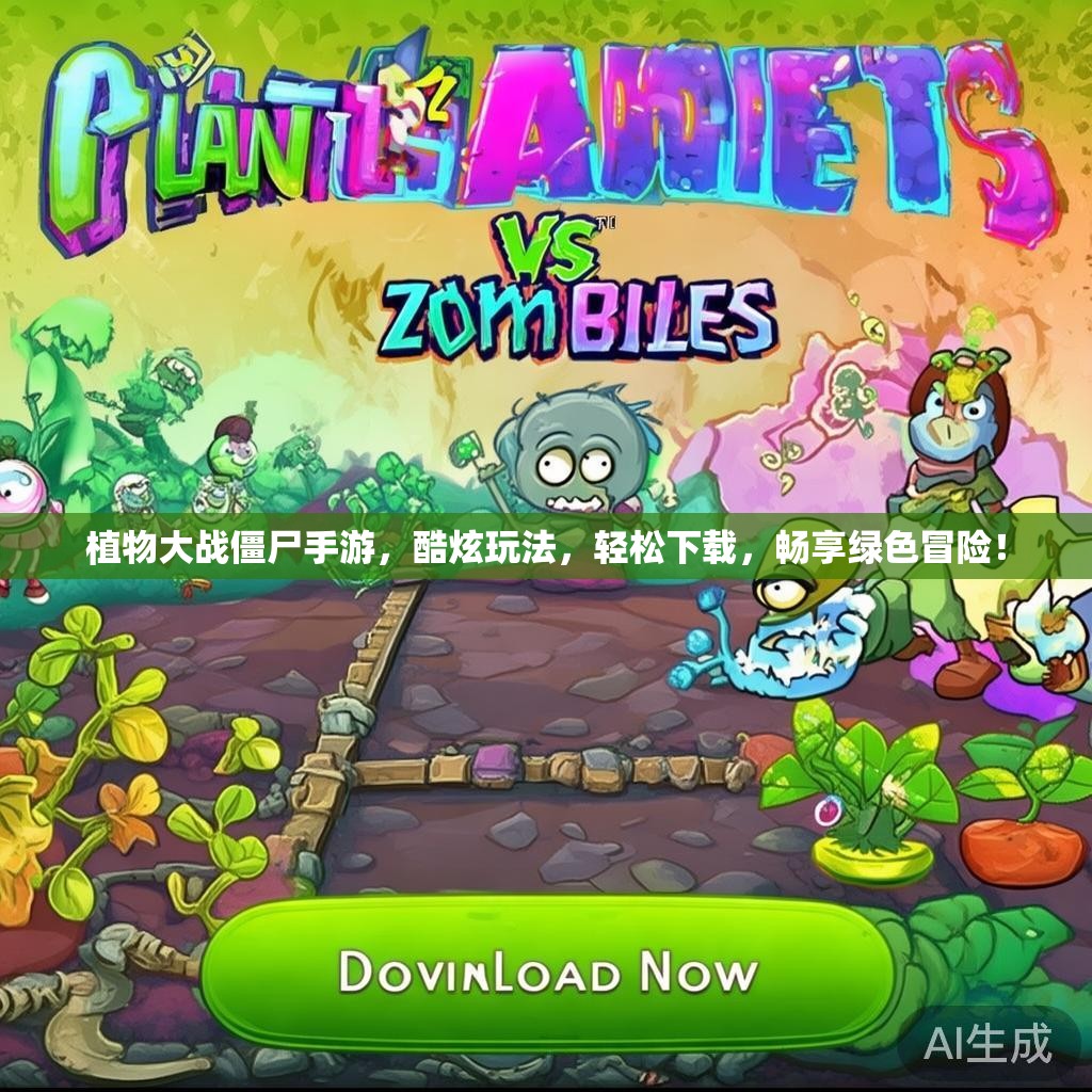 植物大战僵尸手游，酷炫玩法，轻松下载，畅享绿色冒险！