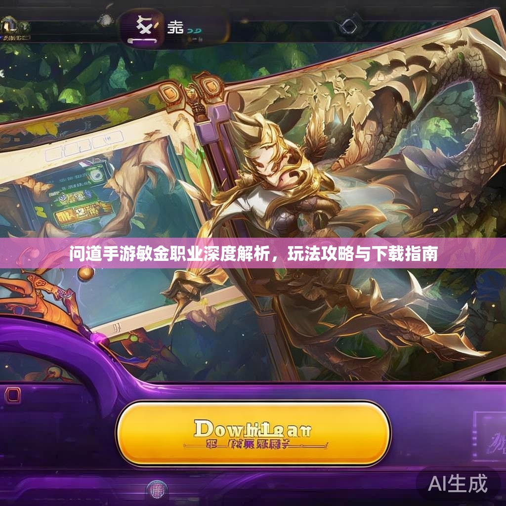 问道手游敏金职业深度解析，玩法攻略与下载指南