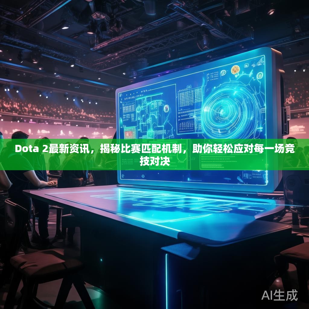 Dota 2最新资讯,揭秘比赛匹配机制,助你轻松应对每一场竞技对决 Dota 2最新资讯,揭秘比赛匹配机制,助你轻松应对每一场竞技对决