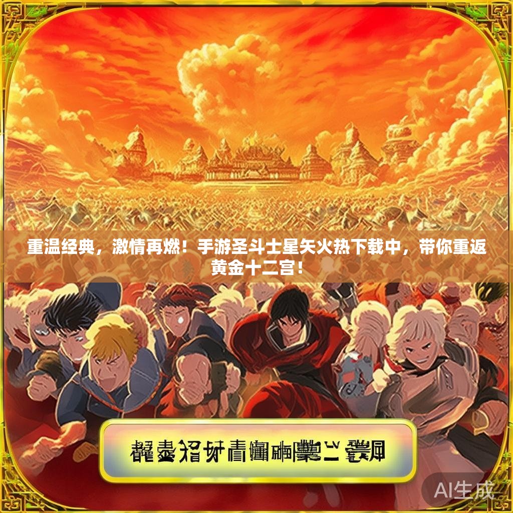 重温经典,激情再燃!手游圣斗士星矢火热下载中,带你重返黄金十二宫! 重温经典,激情再燃!手游圣斗士星矢火热下载中,带你重返黄金十二宫!