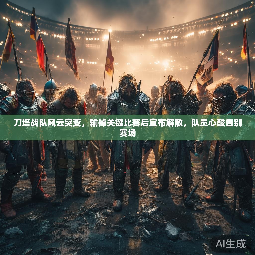 刀塔战队风云突变，输掉关键比赛后宣布解散，队员心酸告别赛场