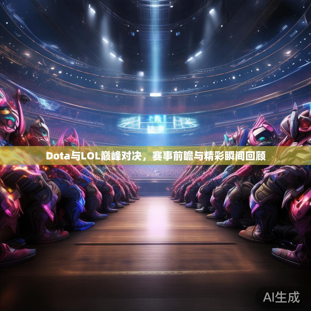 Dota与LOL巅峰对决，赛事前瞻与精彩瞬间回顾
