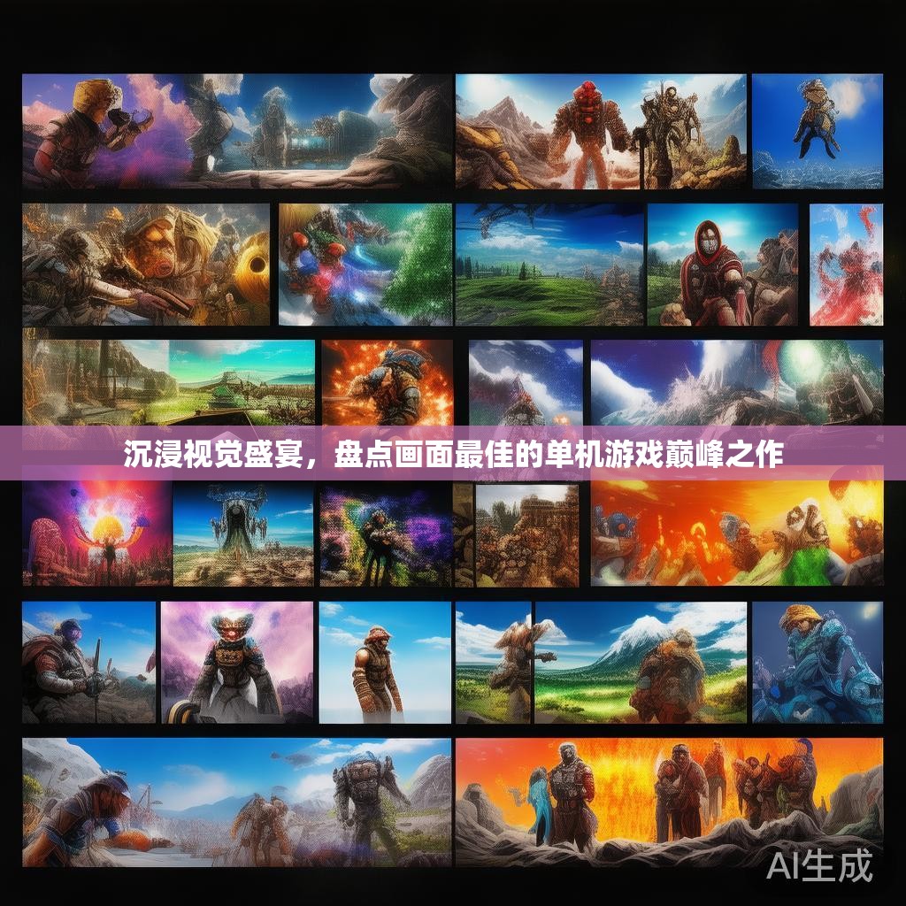 沉浸视觉盛宴，盘点画面最佳的单机游戏巅峰之作