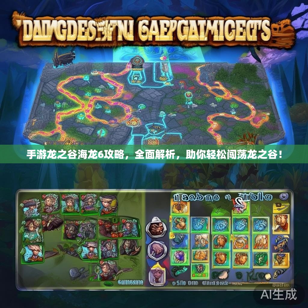 手游龙之谷海龙6攻略，全面解析，助你轻松闯荡龙之谷！