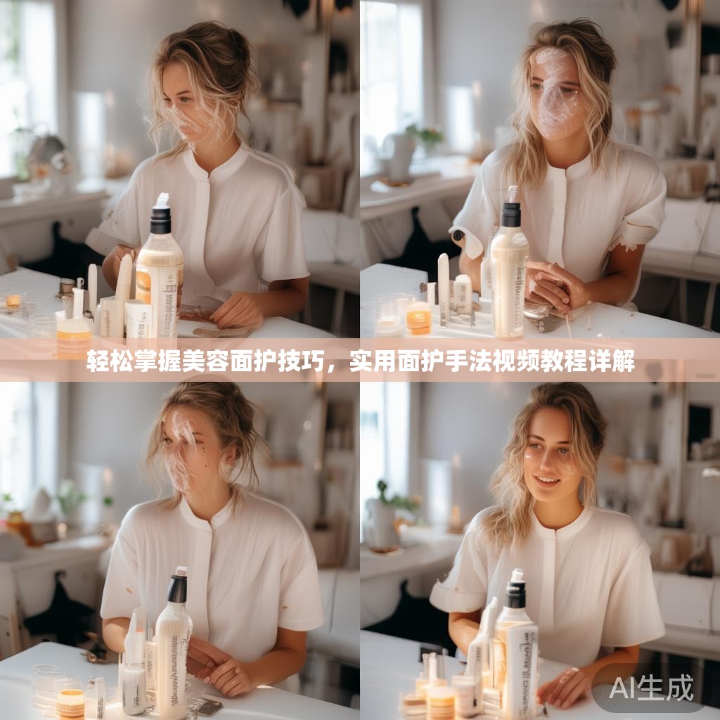 轻松掌握美容面护技巧，实用面护手法视频教程详解