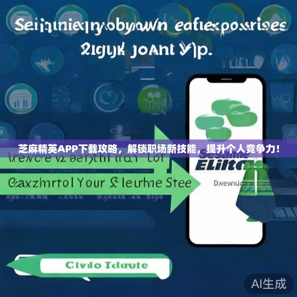 芝麻精英APP下载攻略，解锁职场新技能，提升个人竞争力！