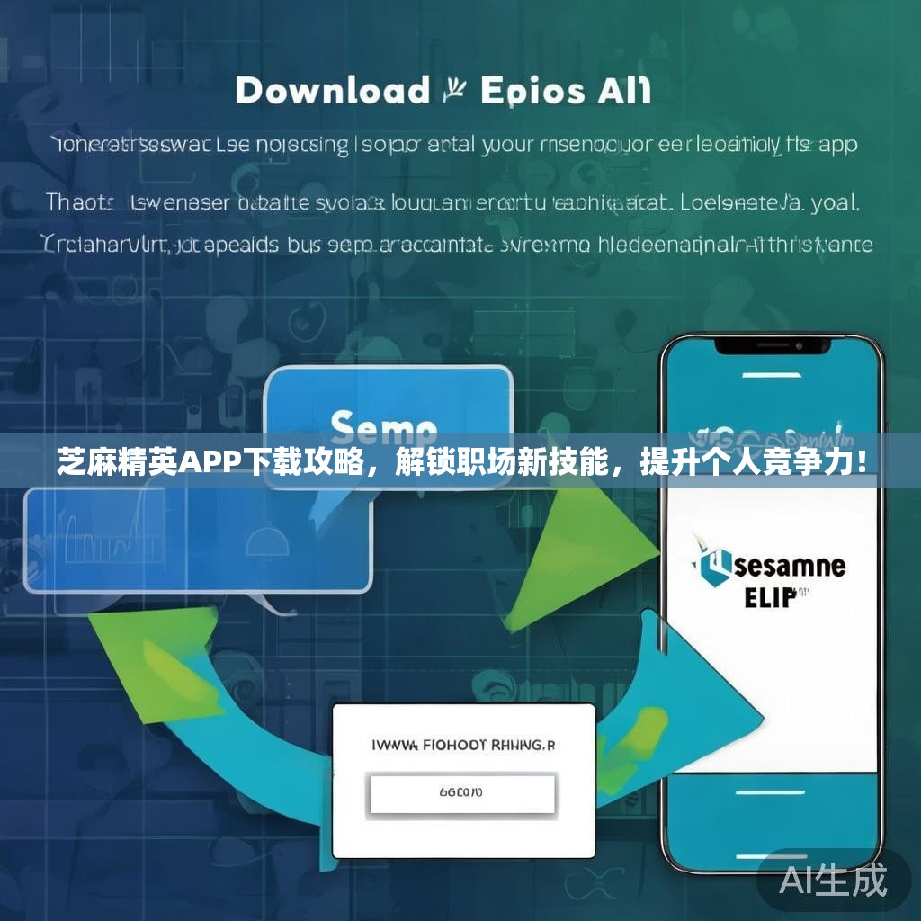 芝麻精英APP下载攻略，解锁职场新技能，提升个人竞争力！