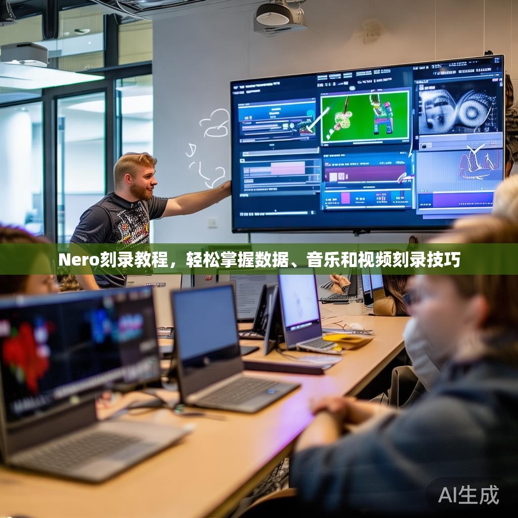 Nero刻录教程，轻松掌握数据、音乐和视频刻录技巧
