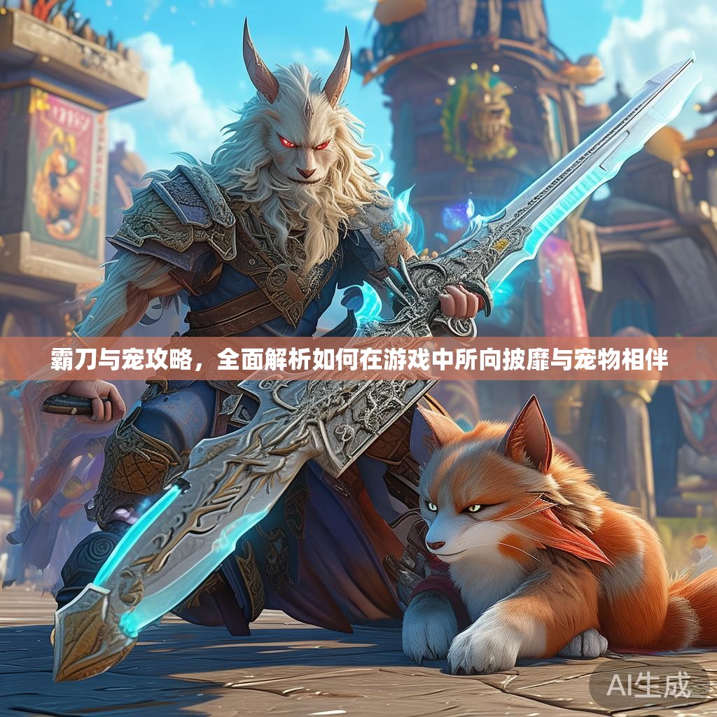 霸刀与宠攻略，全面解析如何在游戏中所向披靡与宠物相伴