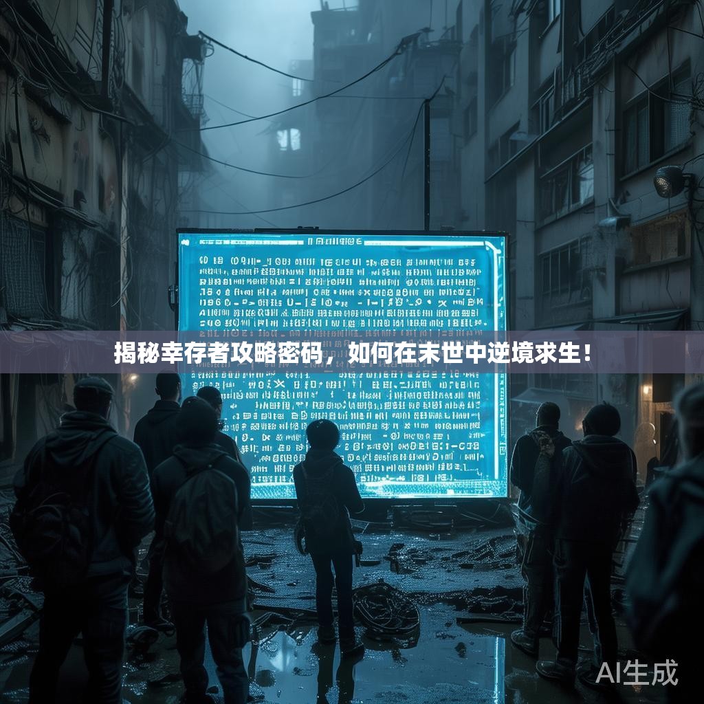 揭秘幸存者攻略密码,如何在末世中逆境求生! 揭秘幸存者攻略密码,如何在末世中逆境求生!