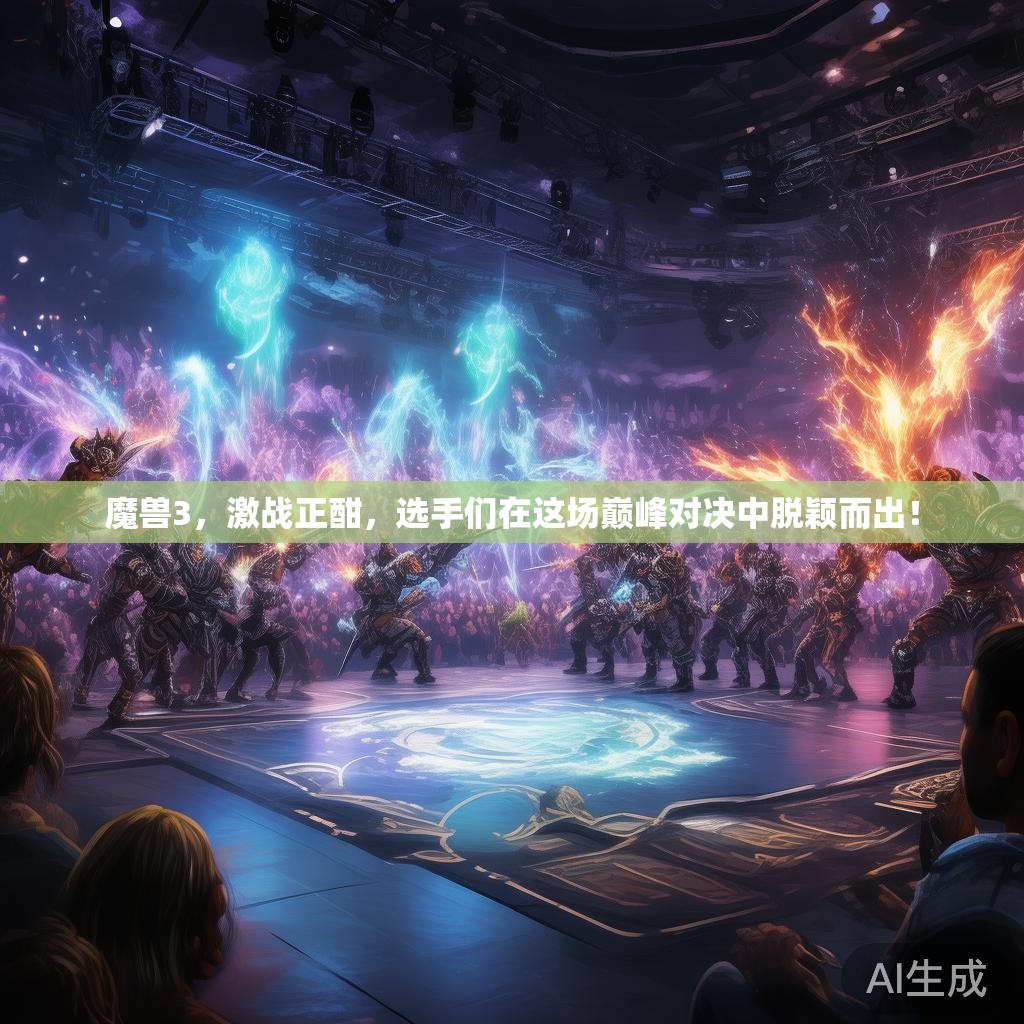魔兽3,激战正酣,选手们在这场巅峰对决中脱颖而出! 魔兽3,激战正酣,选手们在这场巅峰对决中脱颖而出!
