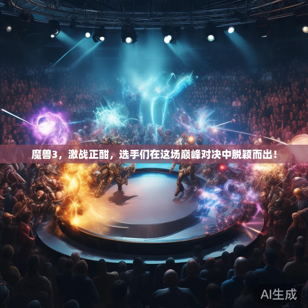 魔兽3,激战正酣,选手们在这场巅峰对决中脱颖而出! 魔兽3,激战正酣,选手们在这场巅峰对决中脱颖而出!