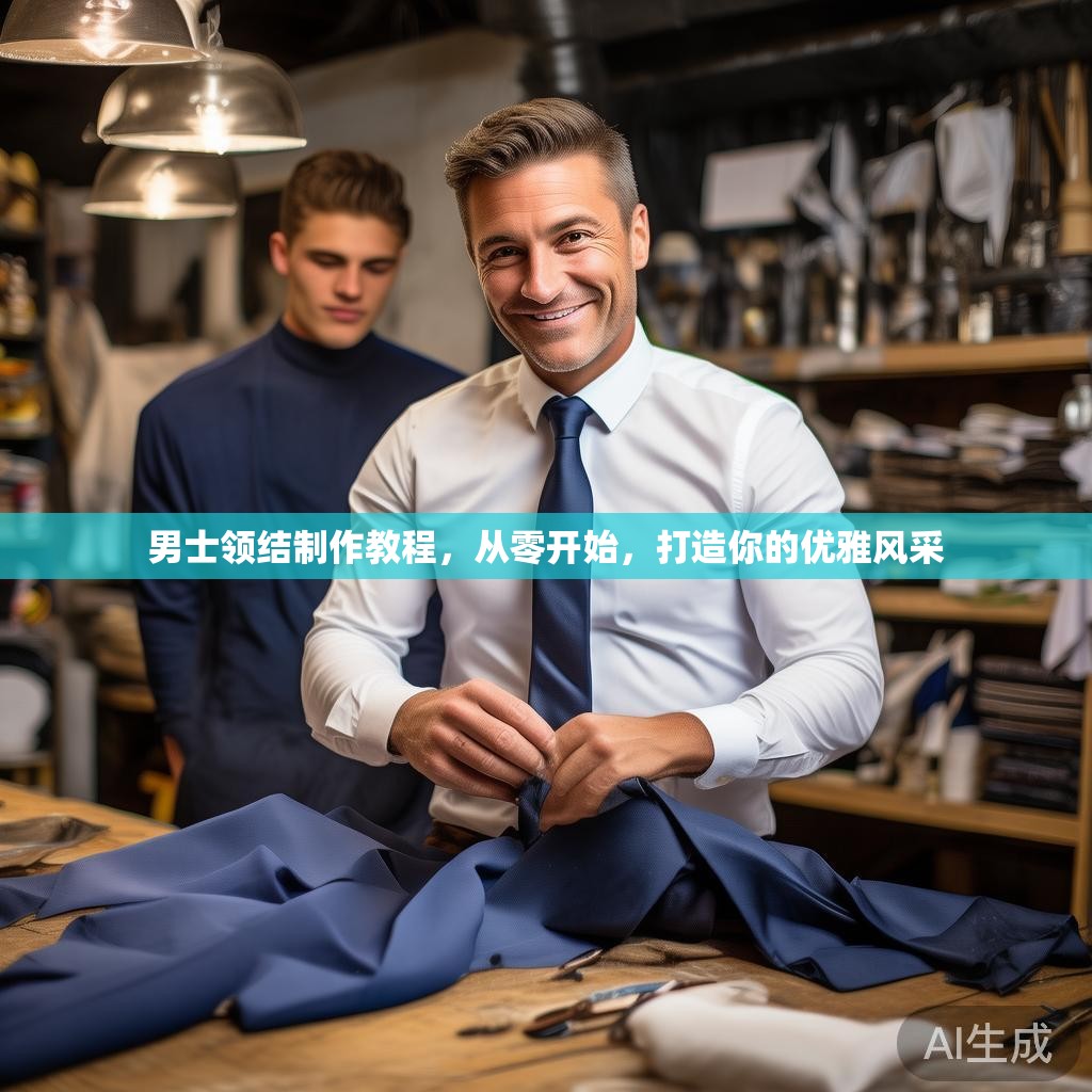 男士领结制作教程,从零开始,打造你的优雅风采 男士领结制作教程,从零开始,打造你的优雅风采