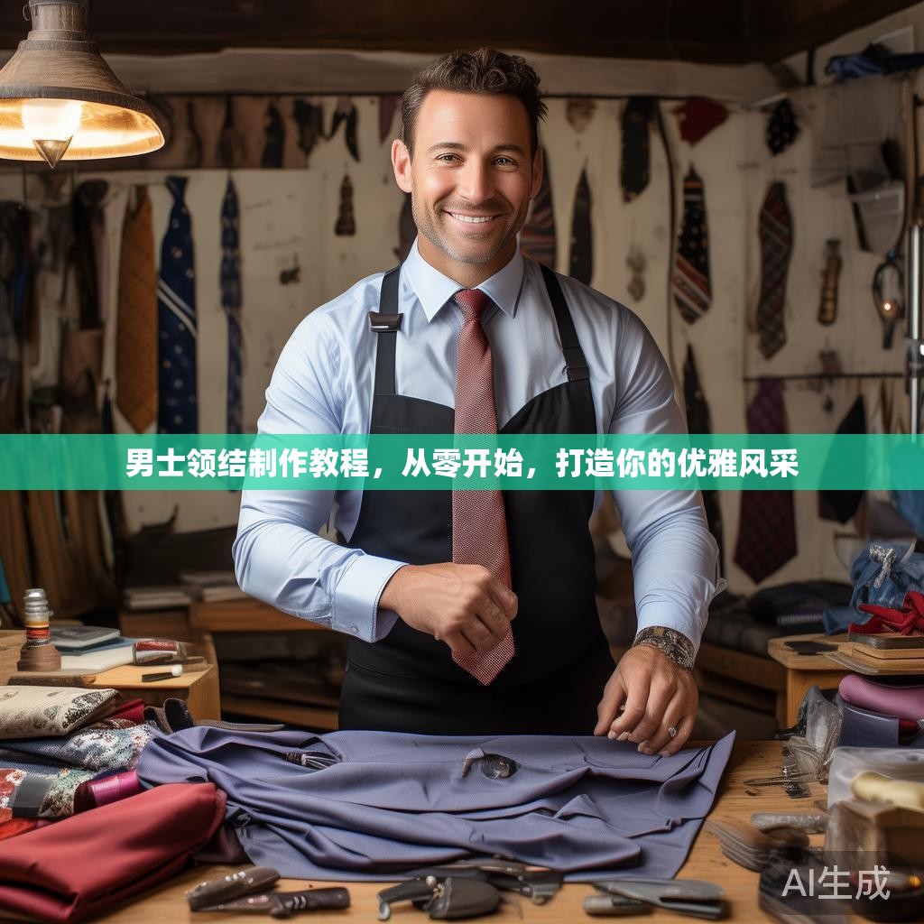 男士领结制作教程,从零开始,打造你的优雅风采 男士领结制作教程,从零开始,打造你的优雅风采