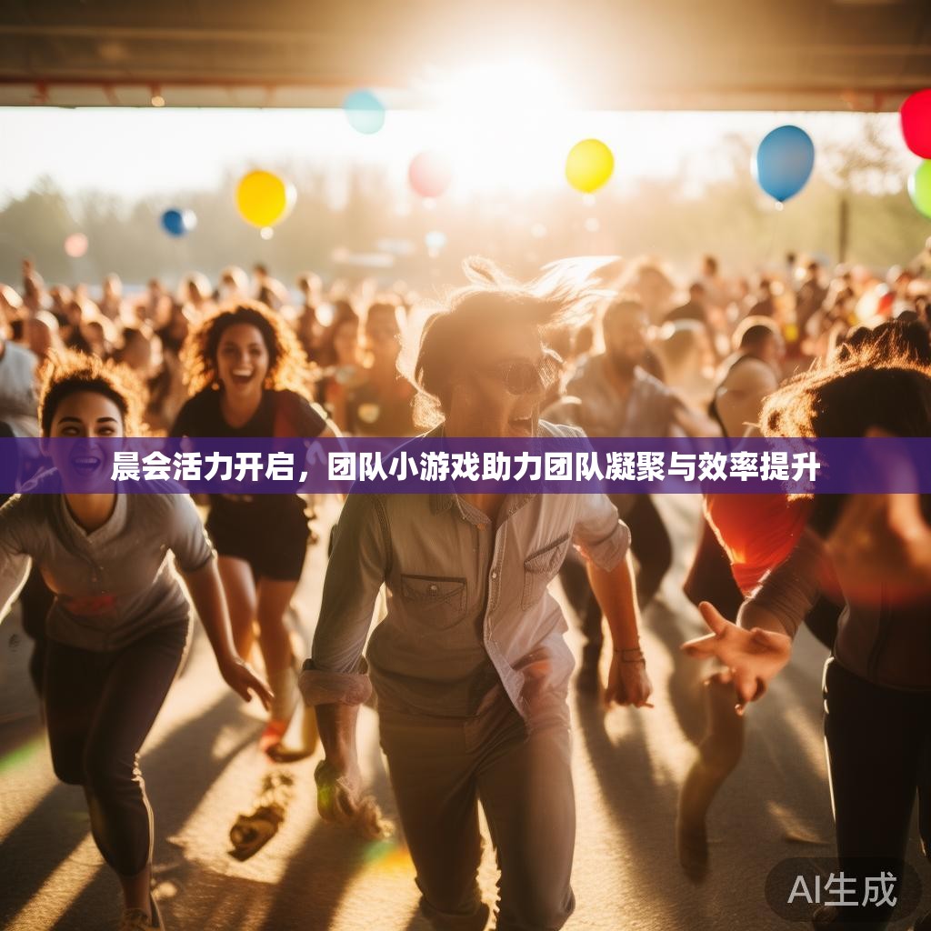 晨会活力开启，团队小游戏助力团队凝聚与效率提升