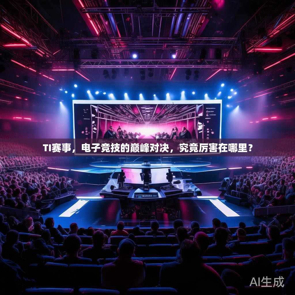 TI赛事，电子竞技的巅峰对决，究竟厉害在哪里？