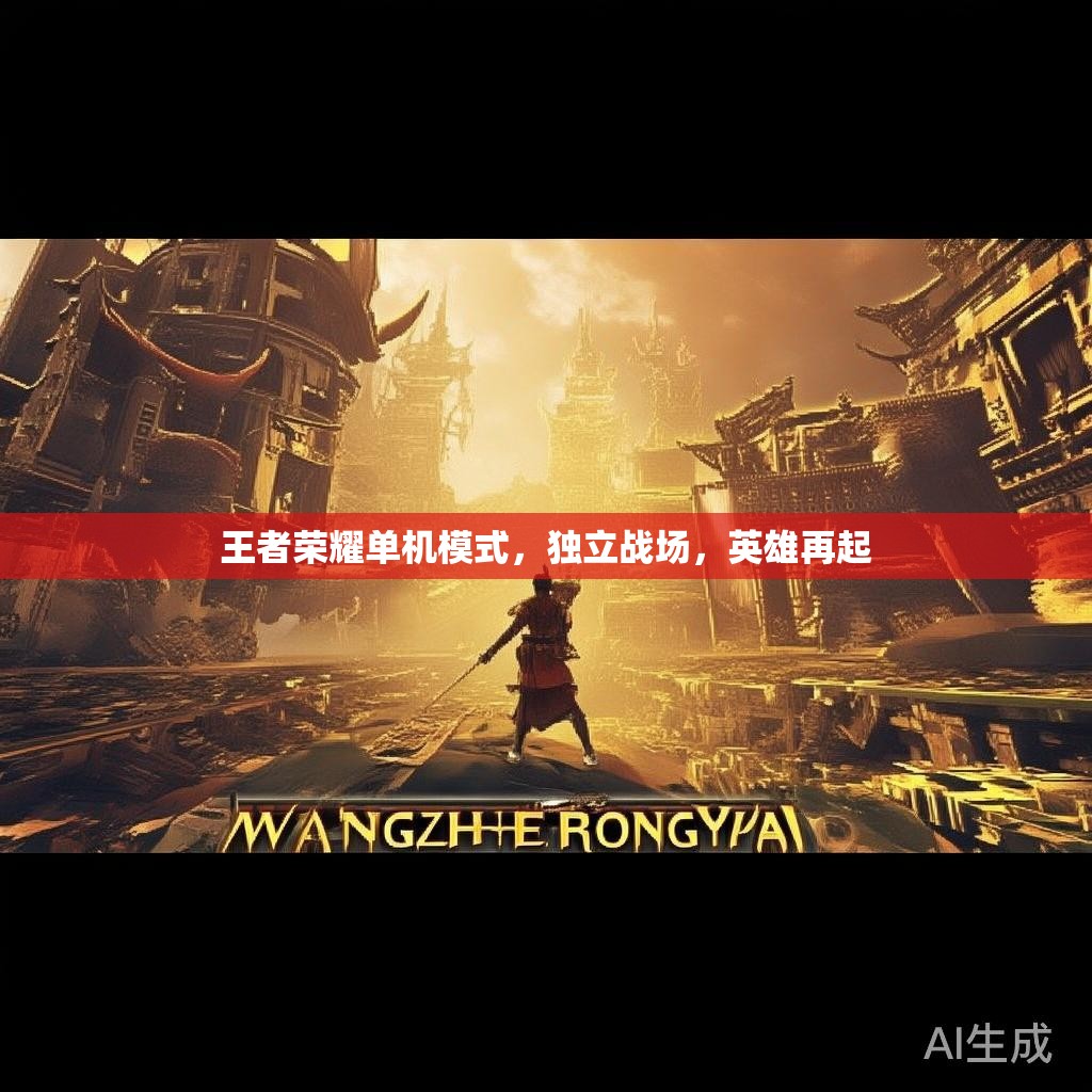 王者荣耀单机模式，独立战场，英雄再起