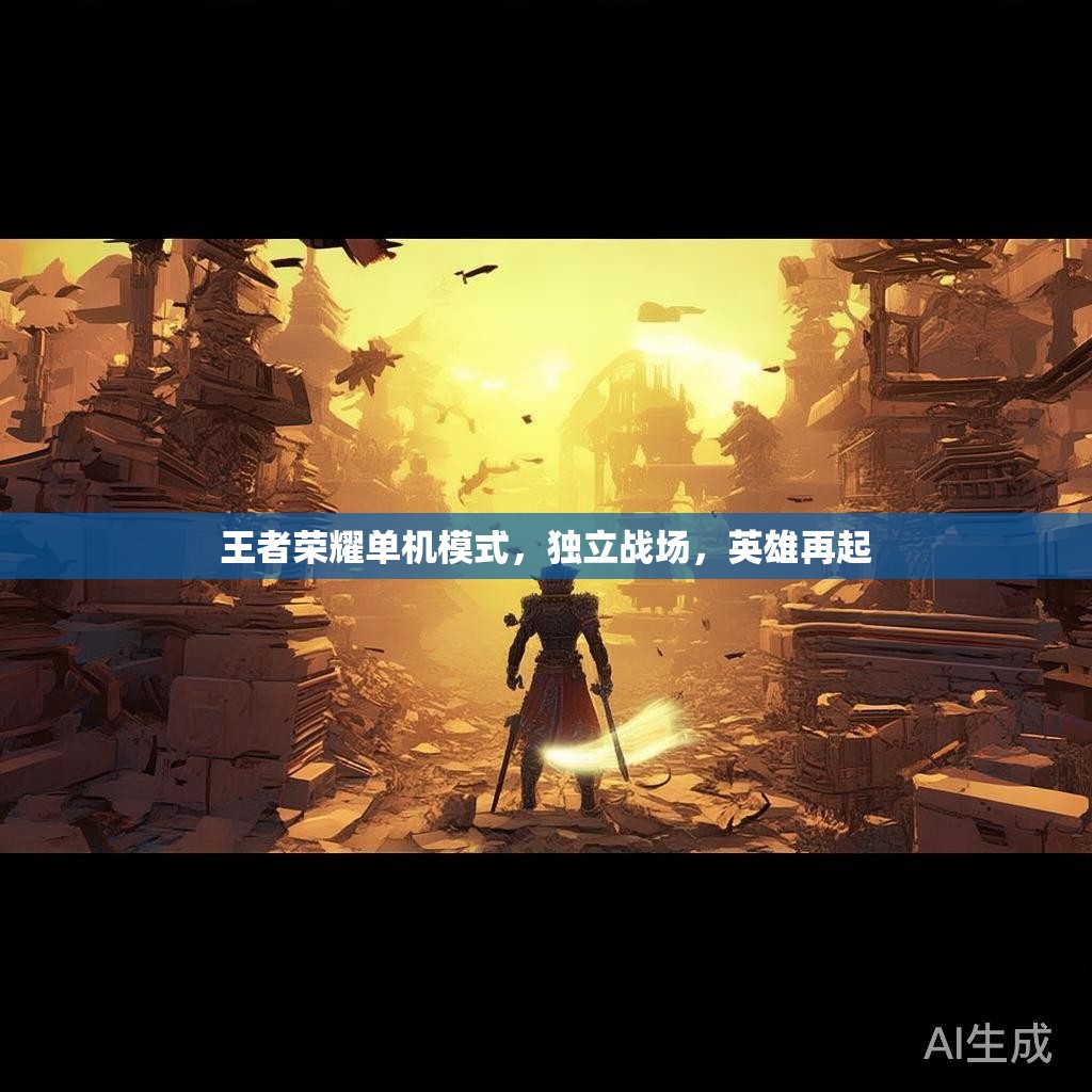 王者荣耀单机模式，独立战场，英雄再起