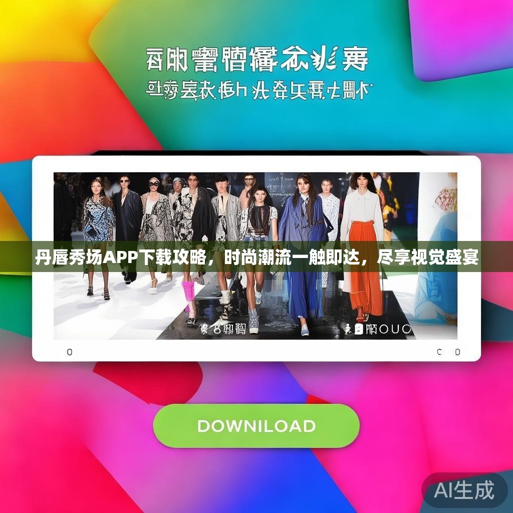 丹唇秀场APP下载攻略,时尚潮流一触即达,尽享视觉盛宴 丹唇秀场APP下载攻略,时尚潮流一触即达,尽享视觉盛宴