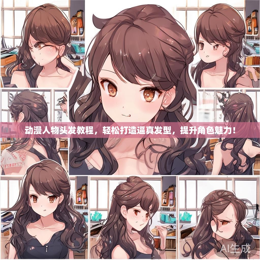 动漫人物头发教程,轻松打造逼真发型,提升角色魅力! 动漫人物头发教程,轻松打造逼真发型,提升角色魅力!