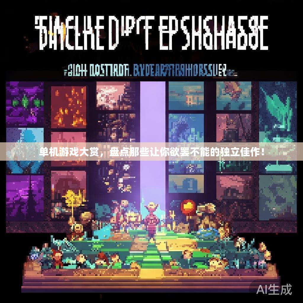 单机游戏大赏,盘点那些让你欲罢不能的独立佳作! 单机游戏大赏,盘点那些让你欲罢不能的独立佳作!