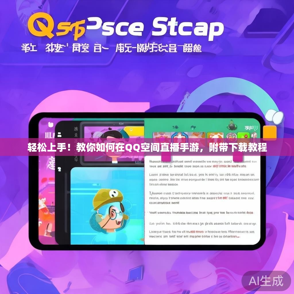 轻松上手!教你如何在QQ空间直播手游,附带下载教程 轻松上手!教你如何在QQ空间直播手游,附带下载教程