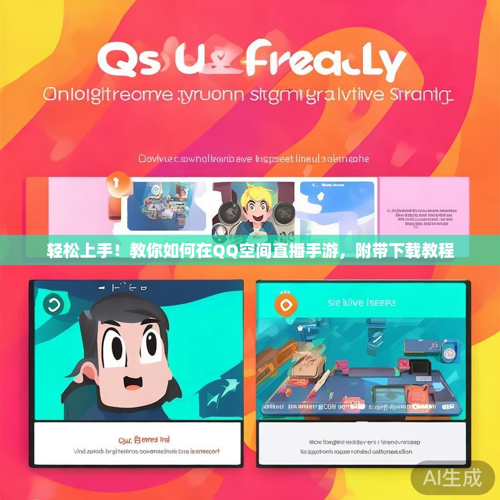 轻松上手!教你如何在QQ空间直播手游,附带下载教程 轻松上手!教你如何在QQ空间直播手游,附带下载教程