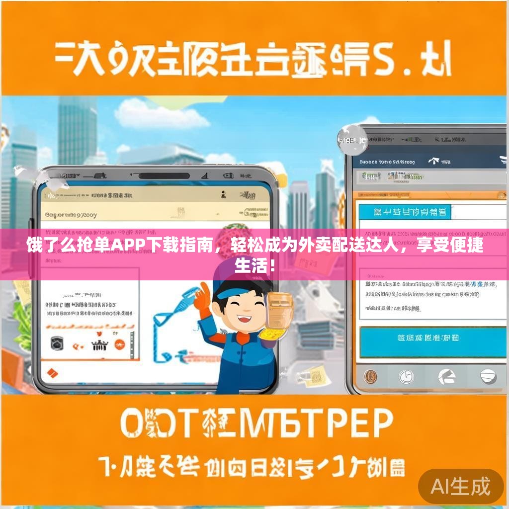 饿了么抢单APP下载指南，轻松成为外卖配送达人，享受便捷生活！