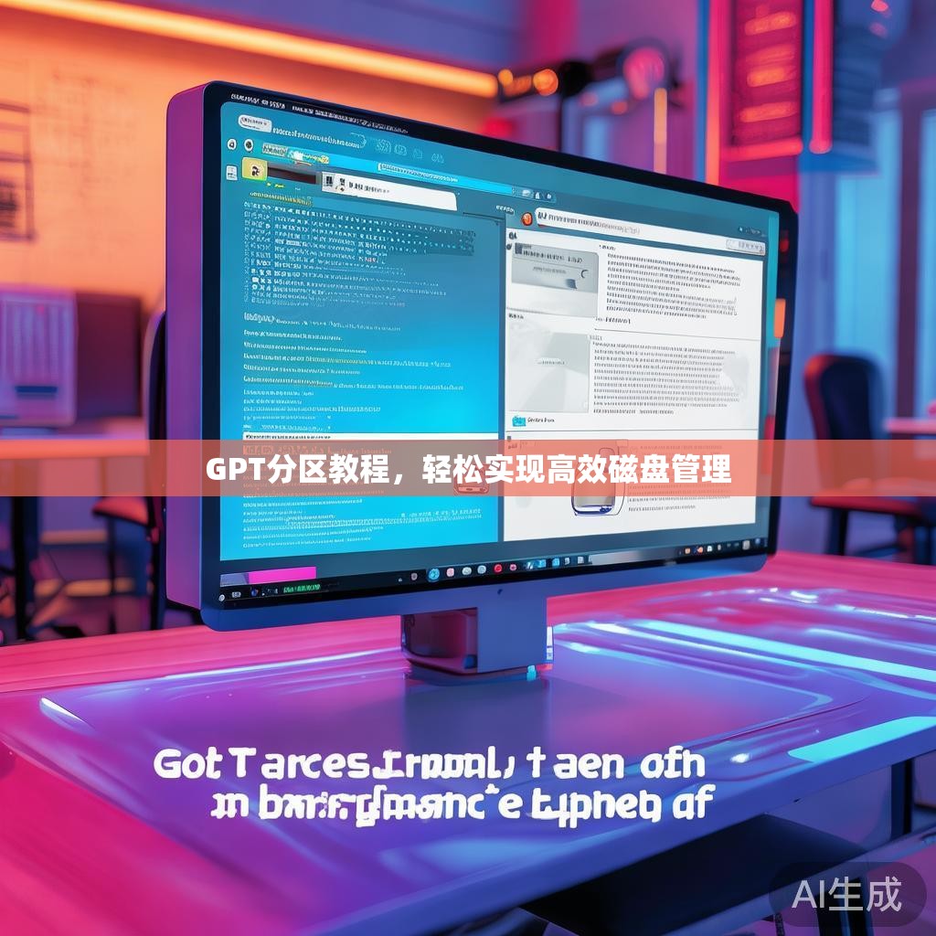 GPT分区教程，轻松实现高效磁盘管理
