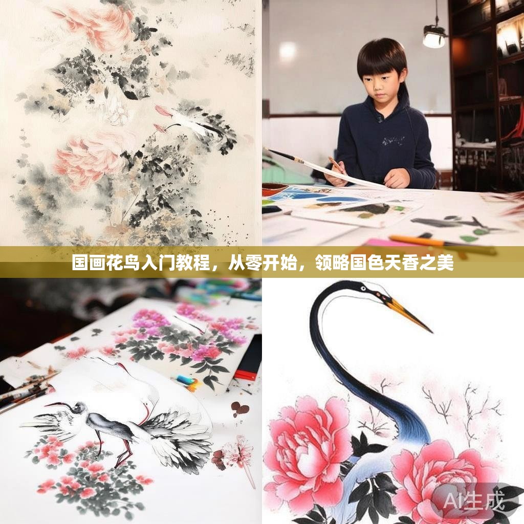 国画花鸟入门教程,从零开始,领略国色天香之美 国画花鸟入门教程,从零开始,领略国色天香之美