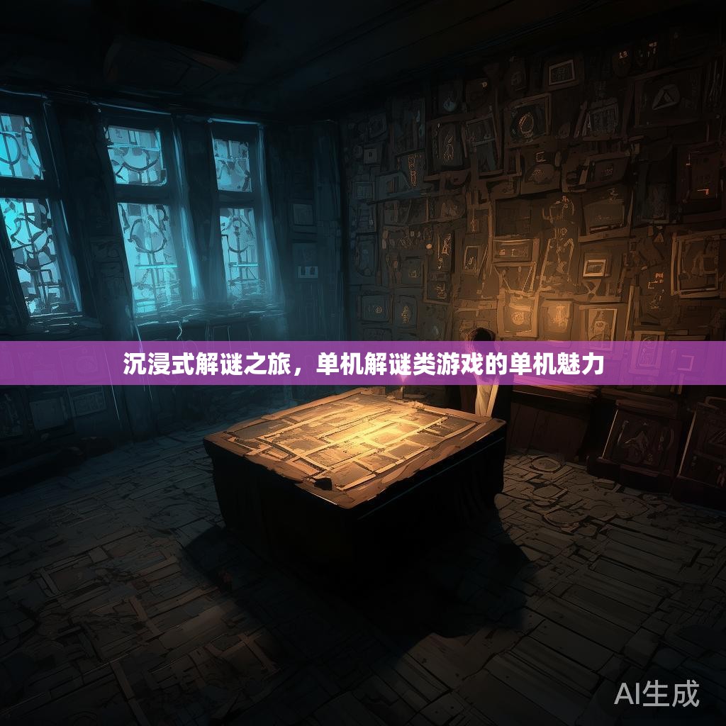 沉浸式解谜之旅,单机解谜类游戏的单机魅力 沉浸式解谜之旅,单机解谜类游戏的单机魅力