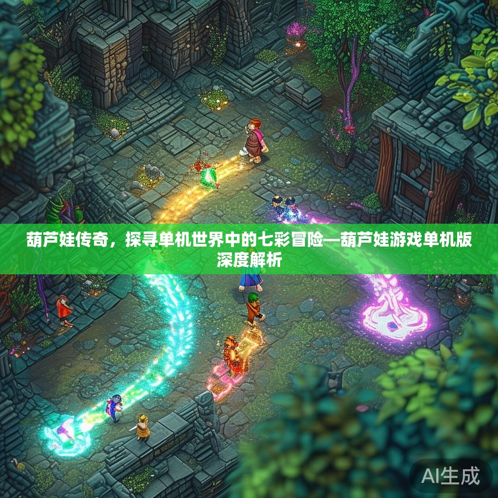 葫芦娃传奇，探寻单机世界中的七彩冒险—葫芦娃游戏单机版深度解析