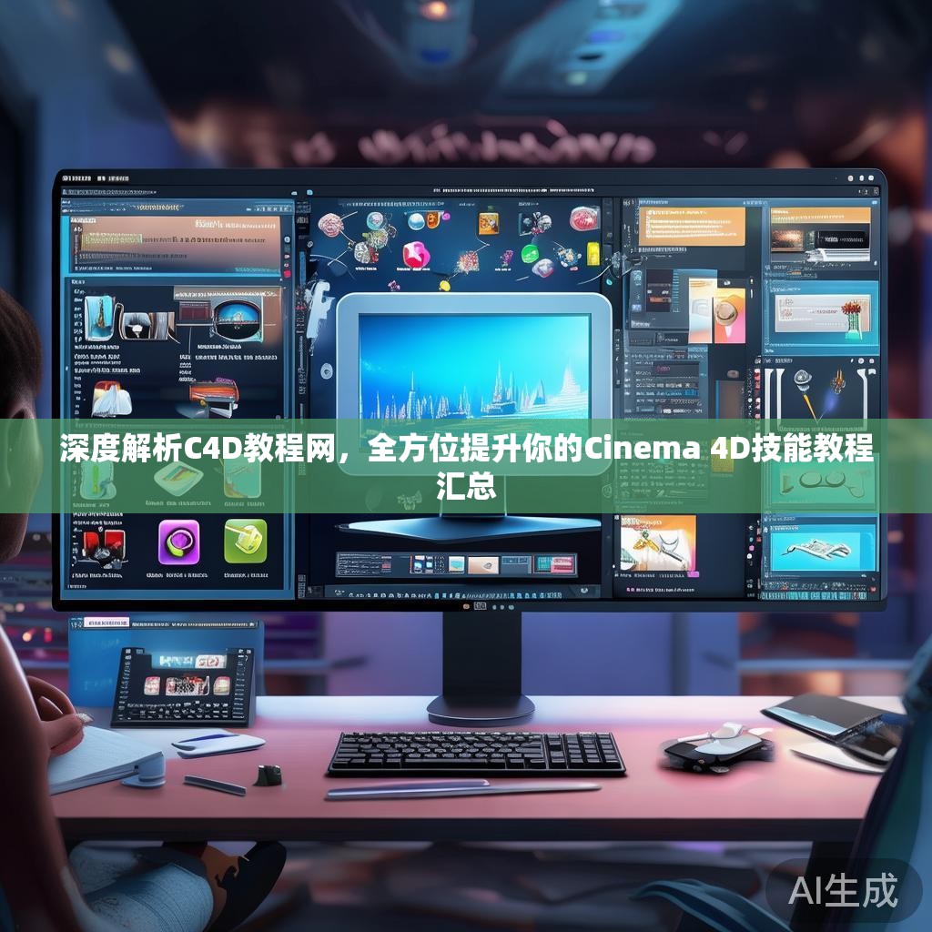 深度解析C4D教程网，全方位提升你的Cinema 4D技能教程汇总