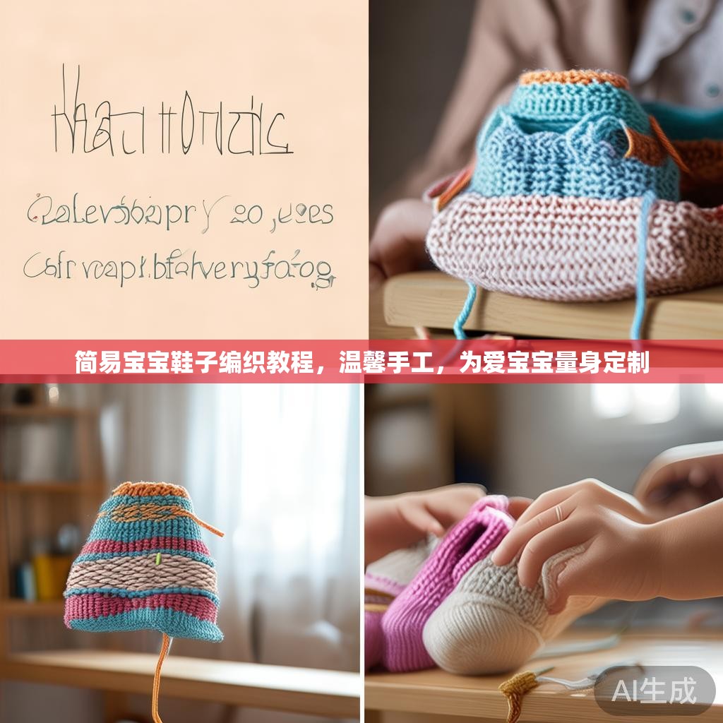 简易宝宝鞋子编织教程，温馨手工，为爱宝宝量身定制