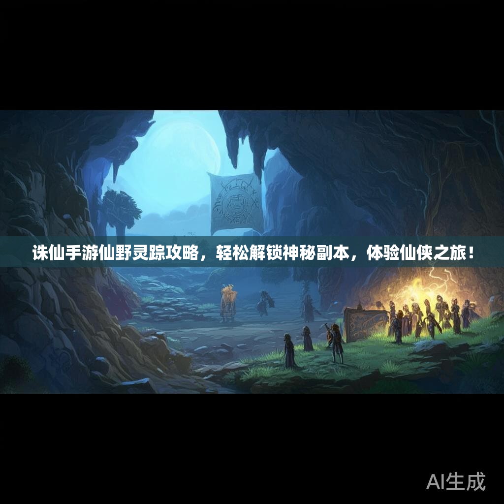 诛仙手游仙野灵踪攻略，轻松解锁神秘副本，体验仙侠之旅！