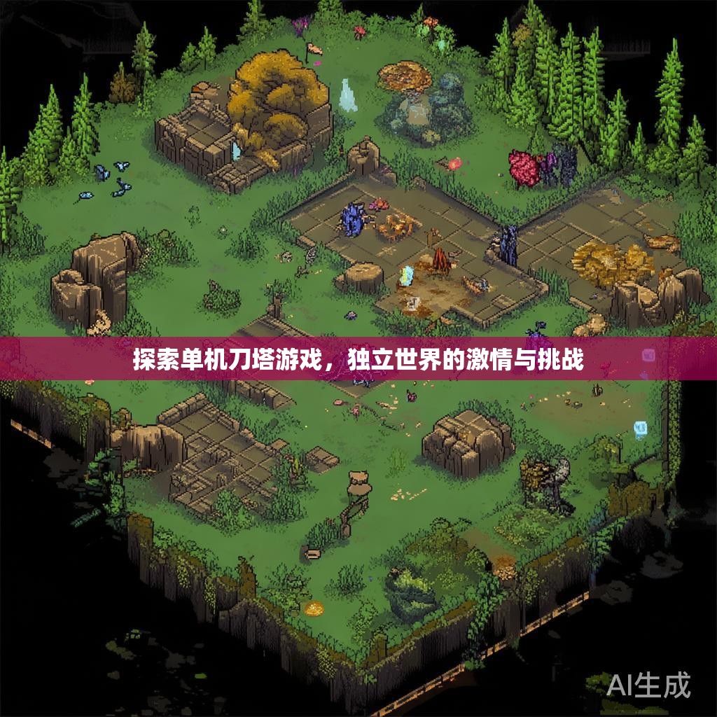 探索单机刀塔游戏，独立世界的激情与挑战