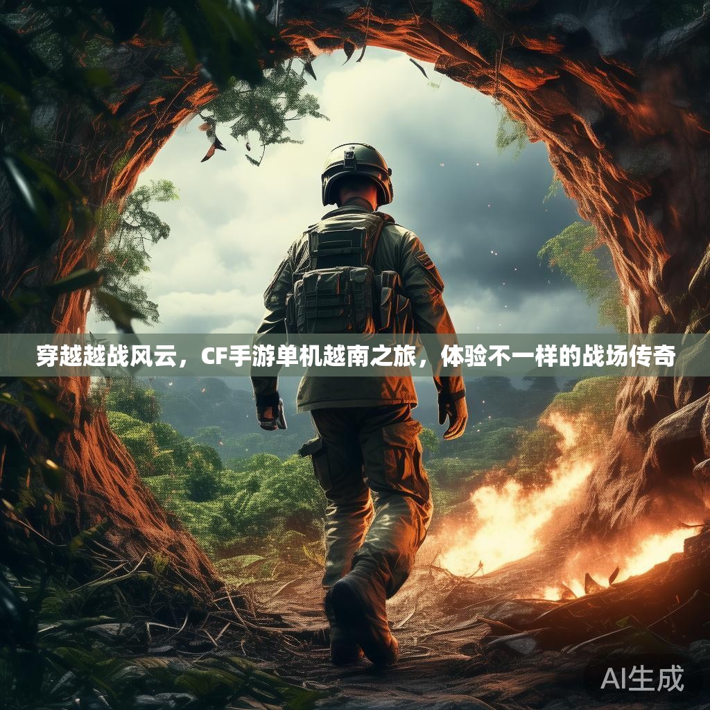 穿越越战风云，CF手游单机越南之旅，体验不一样的战场传奇