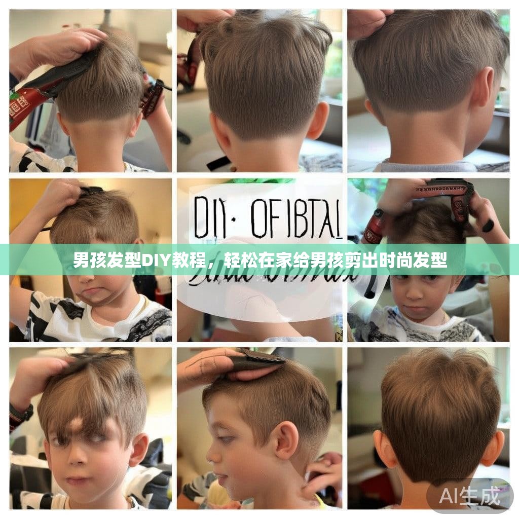 男孩发型DIY教程，轻松在家给男孩剪出时尚发型
