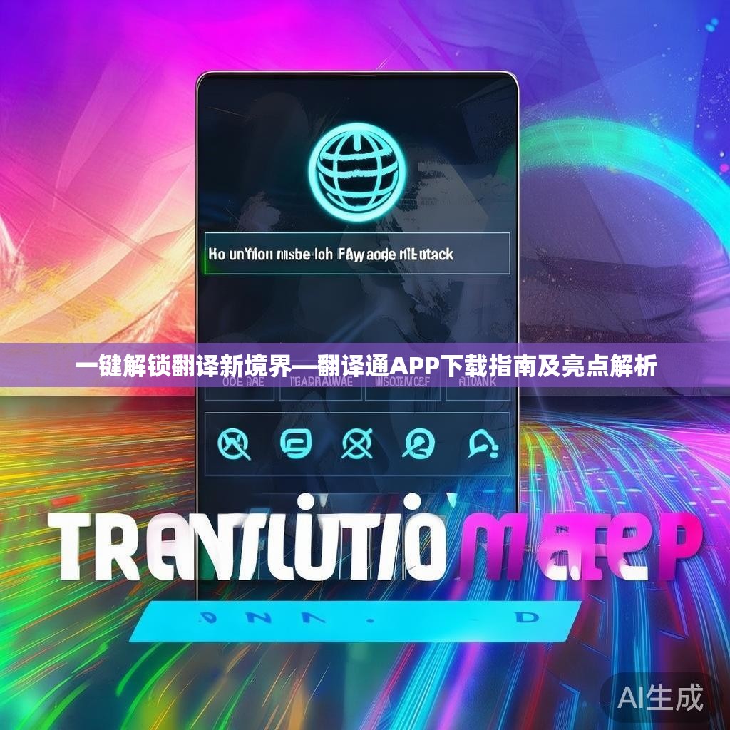 一键解锁翻译新境界—翻译通APP下载指南及亮点解析
