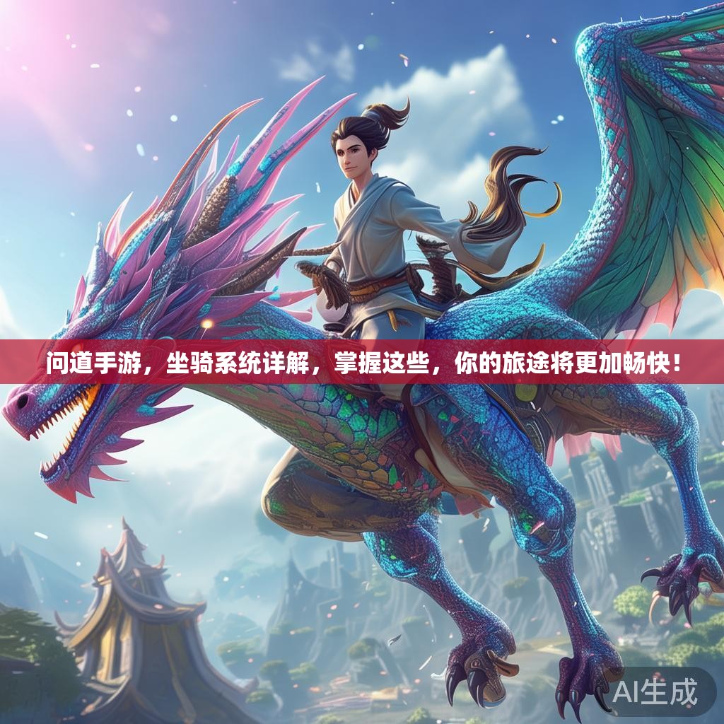 问道手游，坐骑系统详解，掌握这些，你的旅途将更加畅快！