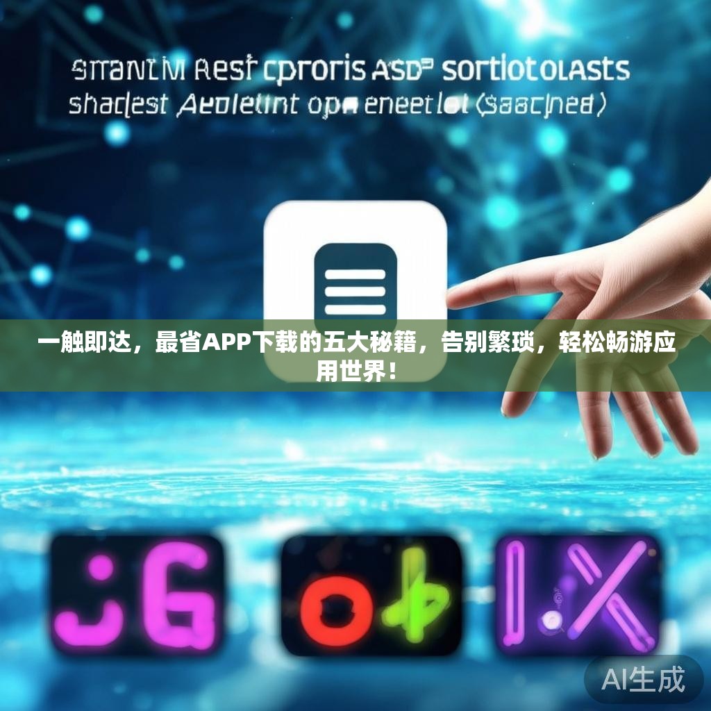 一触即达,最省APP下载的五大秘籍,告别繁琐,轻松畅游应用世界! 一触即达,最省APP下载的五大秘籍,告别繁琐,轻松畅游应用世界!