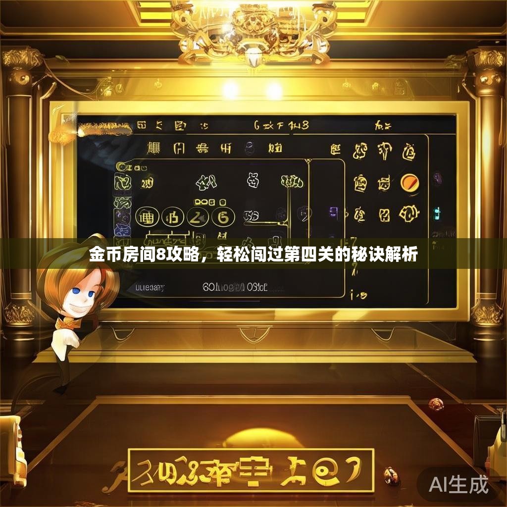 金币房间8攻略,轻松闯过第四关的秘诀解析 金币房间8攻略,轻松闯过第四关的秘诀解析