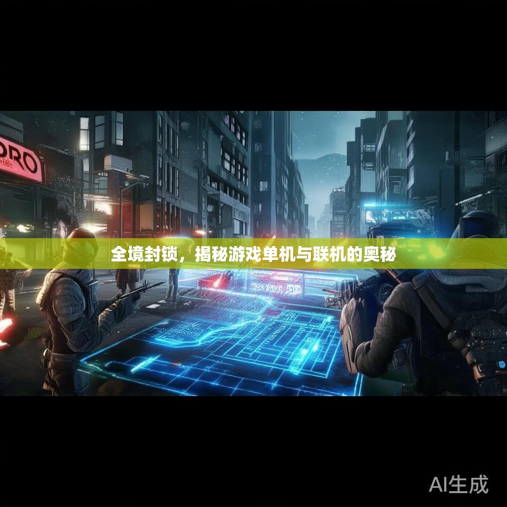 全境封锁，揭秘游戏单机与联机的奥秘