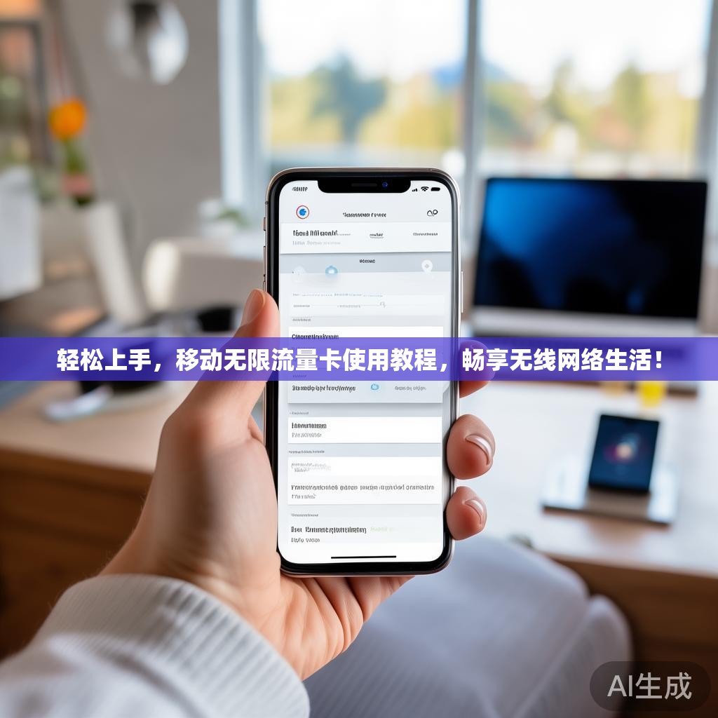 轻松上手，移动无限流量卡使用教程，畅享无线网络生活！