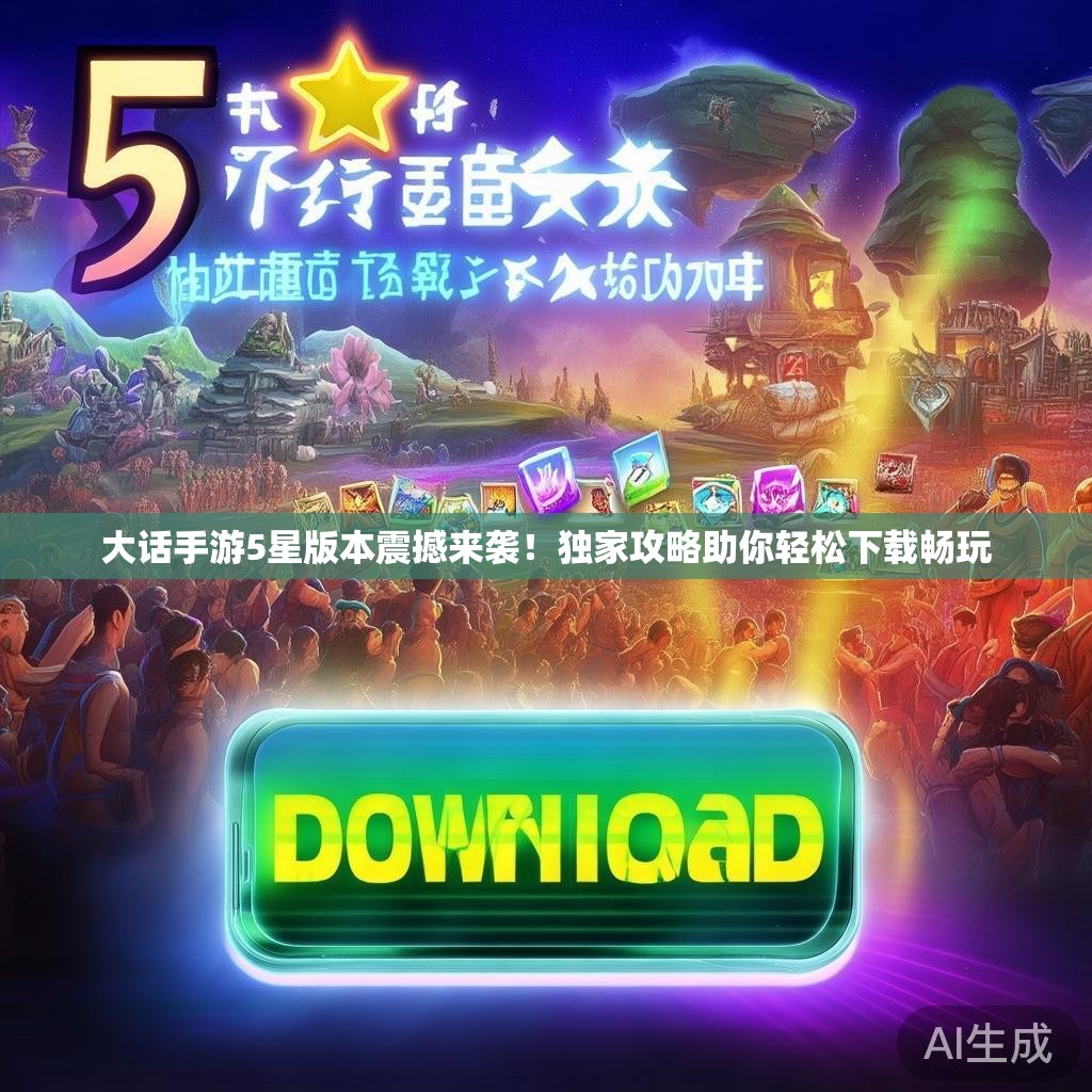 大话手游5星版本震撼来袭！独家攻略助你轻松下载畅玩