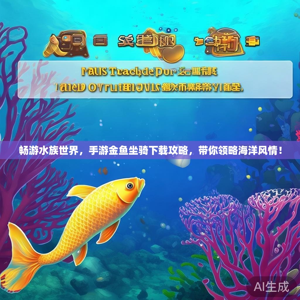 畅游水族世界，手游金鱼坐骑下载攻略，带你领略海洋风情！