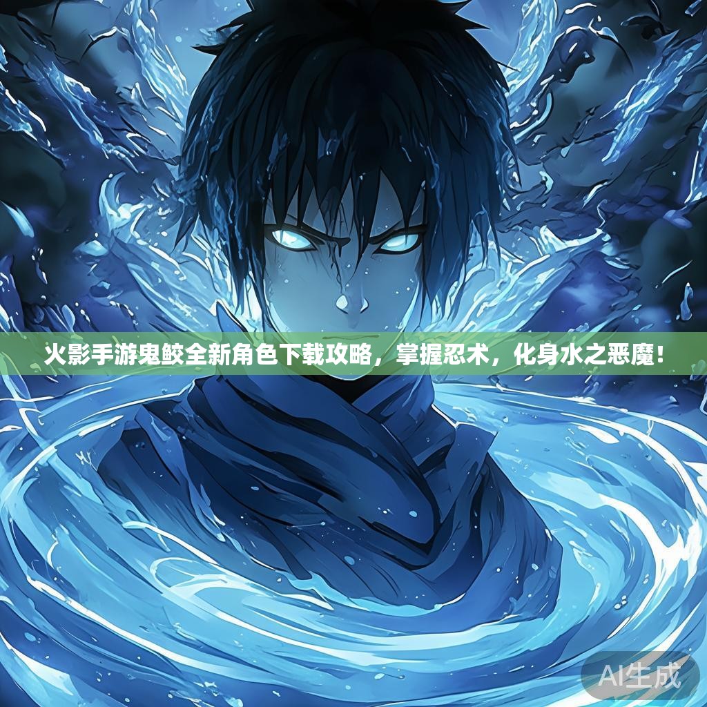 火影手游鬼鲛全新角色下载攻略，掌握忍术，化身水之恶魔！