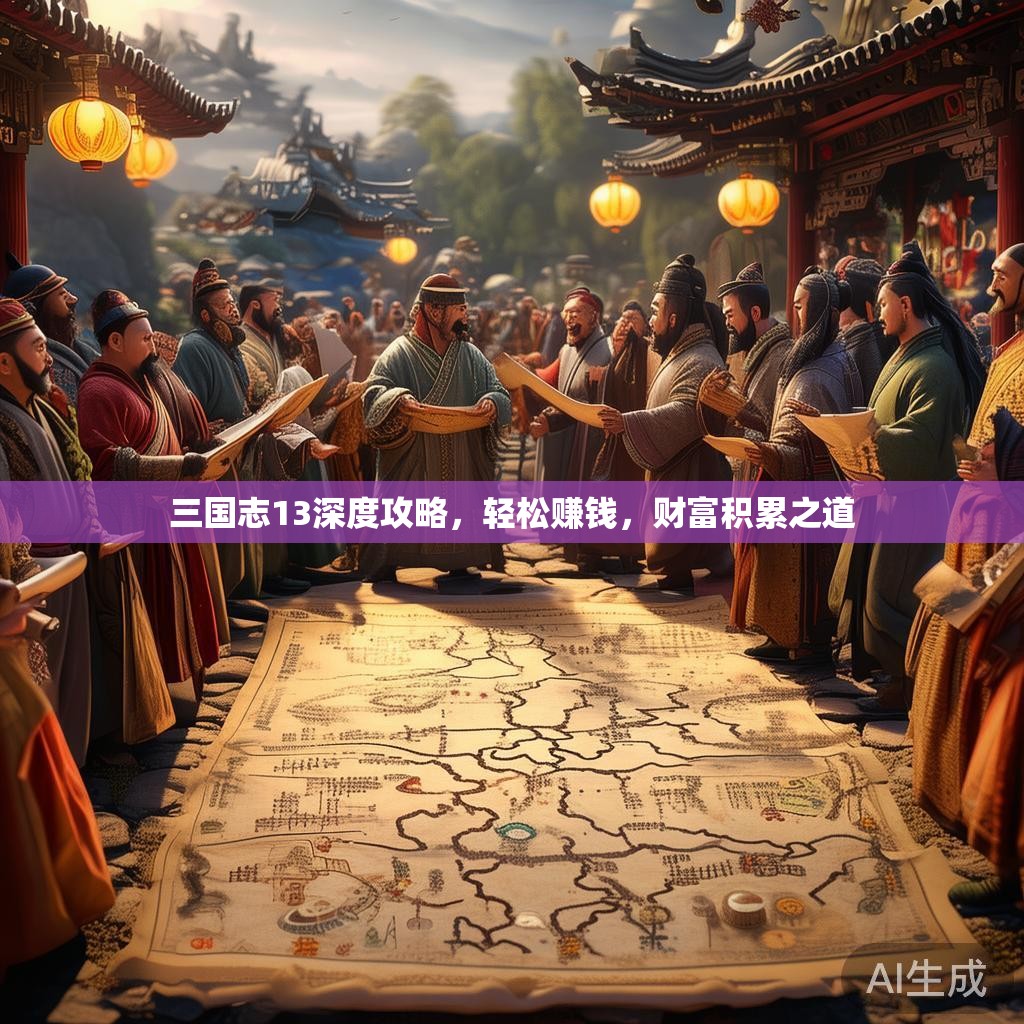 三国志13深度攻略,轻松赚钱,财富积累之道 三国志13深度攻略,轻松赚钱,财富积累之道