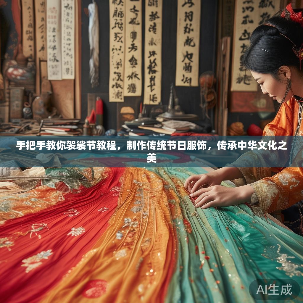 手把手教你袈裟节教程,制作传统节日服饰,传承中华文化之美 手把手教你袈裟节教程,制作传统节日服饰,传承中华文化之美